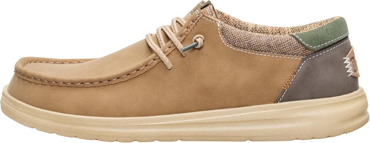 HEYDUDE Men’s Paul | Men’s Shoes | Men’s Lace Up Loafers | Comfortable & Light-Weight