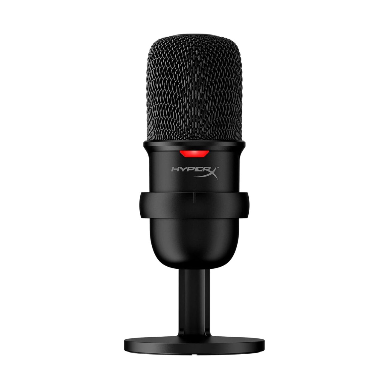 HyperX Solocast-USB Condenser Gaming Unidirectional Microphone,for Pc,Ps4,and Mac,Tap-to-Mute Sensor,Cardioid Polar Pattern, Black (4P5P8AA)