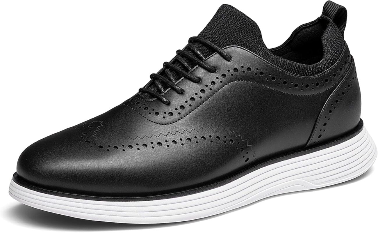 Bruno Marc Men’s MaxFlex Dress Sneakers Oxfords Casual Wingtip Brogue Shoes