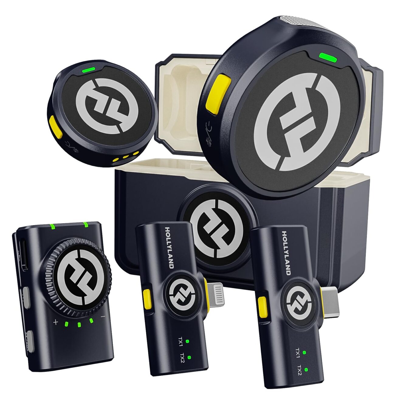 Hollyland – Lark M2 Combo Wireless Lavalier Microphone