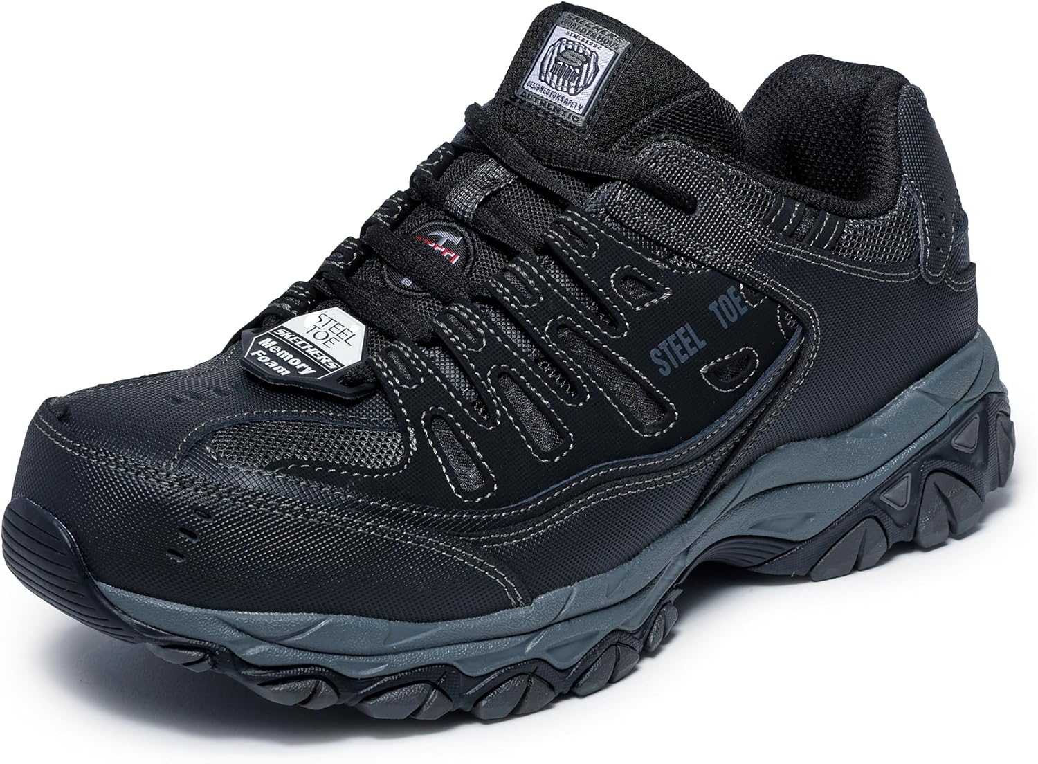 Skechers Men’s Cankton Steel Toe Safety Shoes