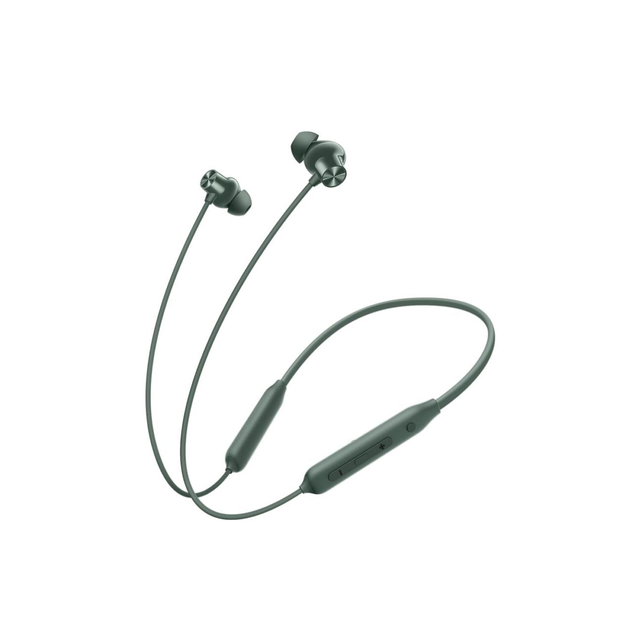 Original for OnePlus Wireless Neckband Z2 ANC – Advanced ANC Tuning, Crystal HD Calling Mic, Powerful Bass Engineering & Instant Charging Support Green