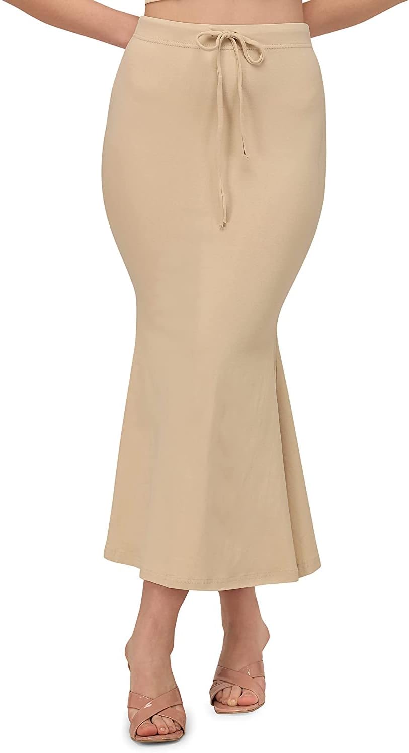 Saree Shapewear Petticoat for Women, Women’s Blended Saree Shapewear