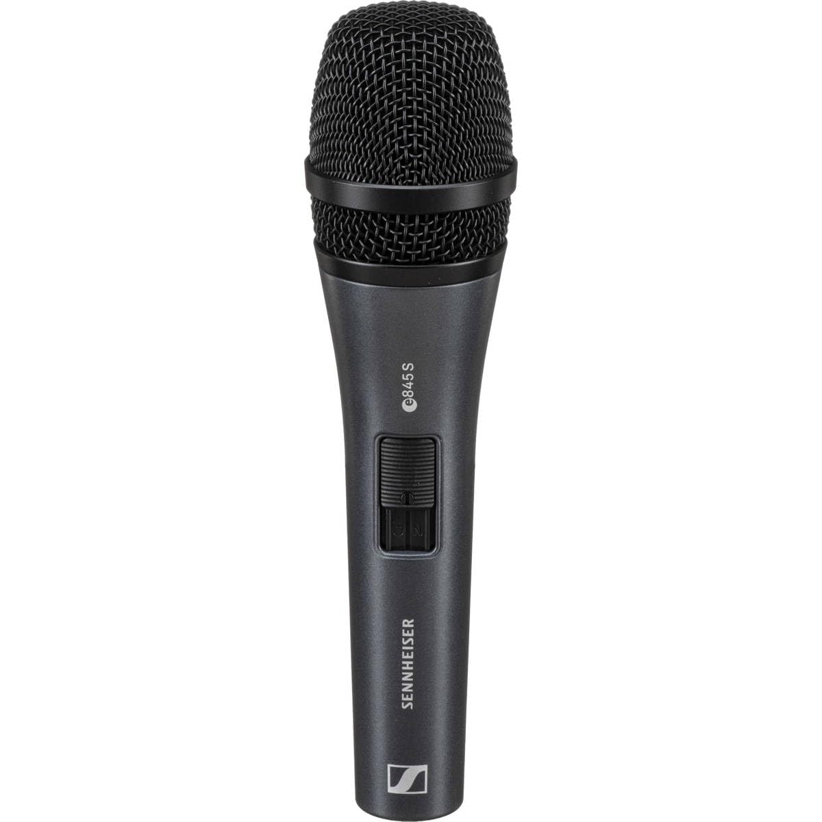 Sennheiser e 845‑S Supercardioid Dynamic Vocal Microphone | On/Off Switch | Excellent Feedback Rejection | Rugged Metal Design | Ideal for Live Performances, Presentations & Broadcast