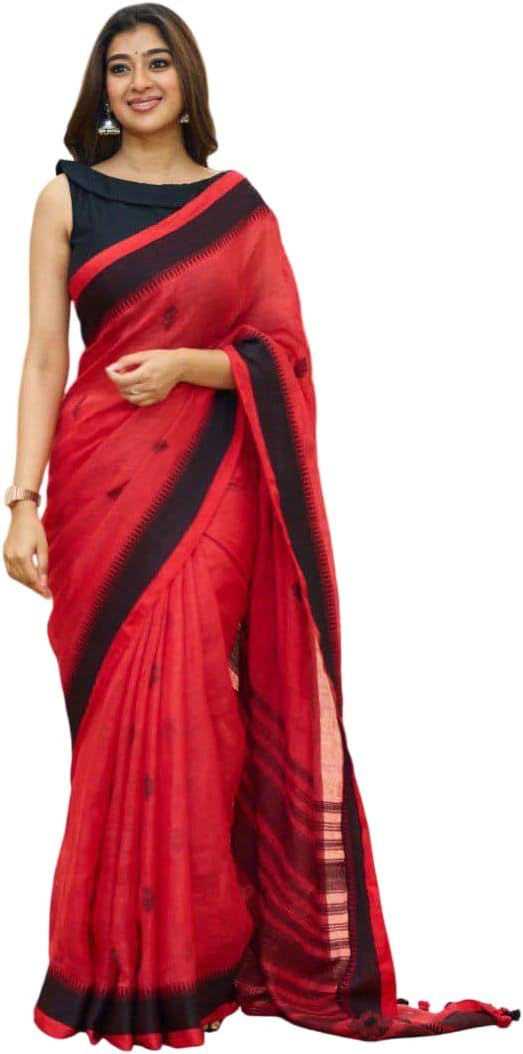 Women’s Kanjivaram Banarasi Art Silk Saree with Blouse Piece saree For Women(001)