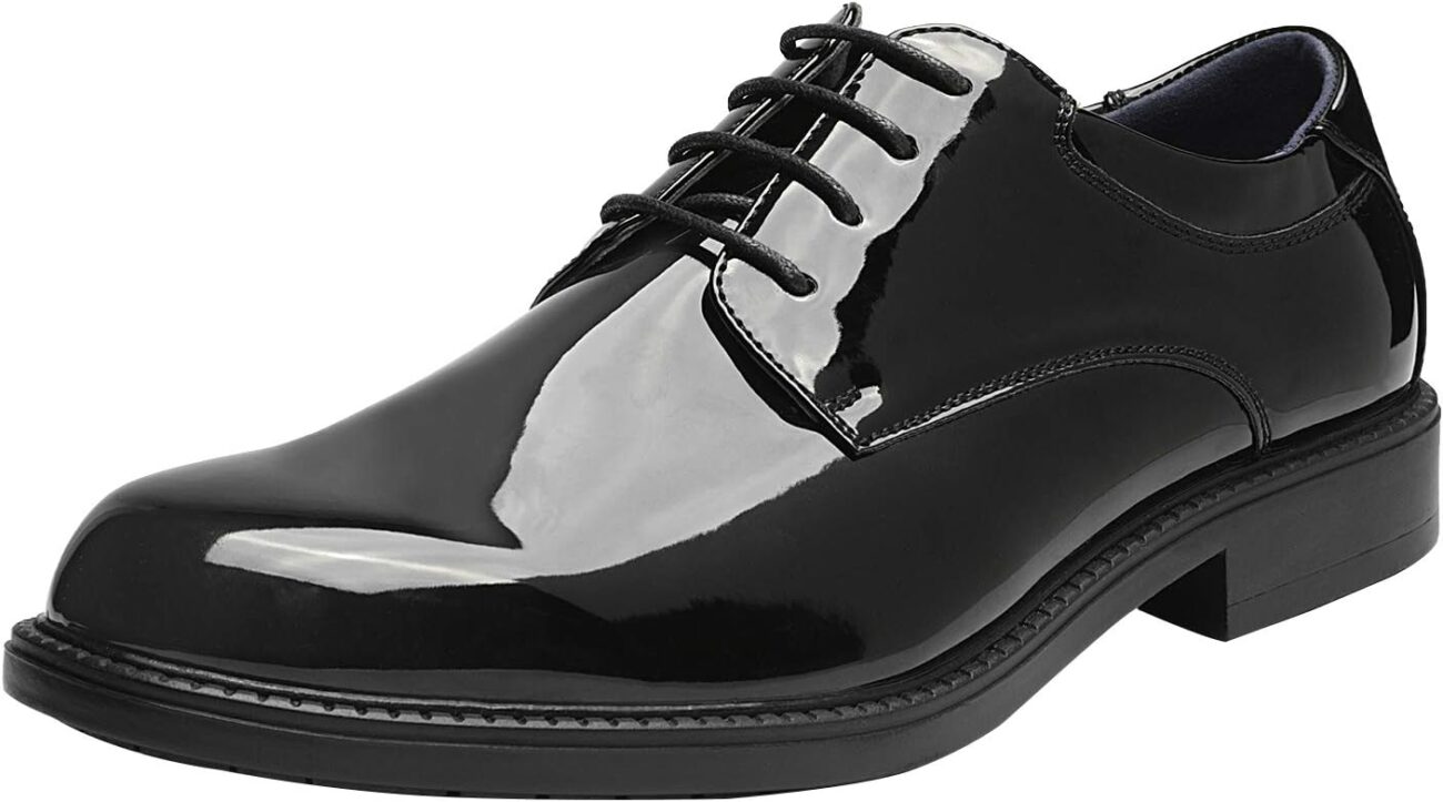 Bruno Marc Men’s Business Shoes Derby Lace-Up Shoes Suit Shoes Leather with Oxford Lining