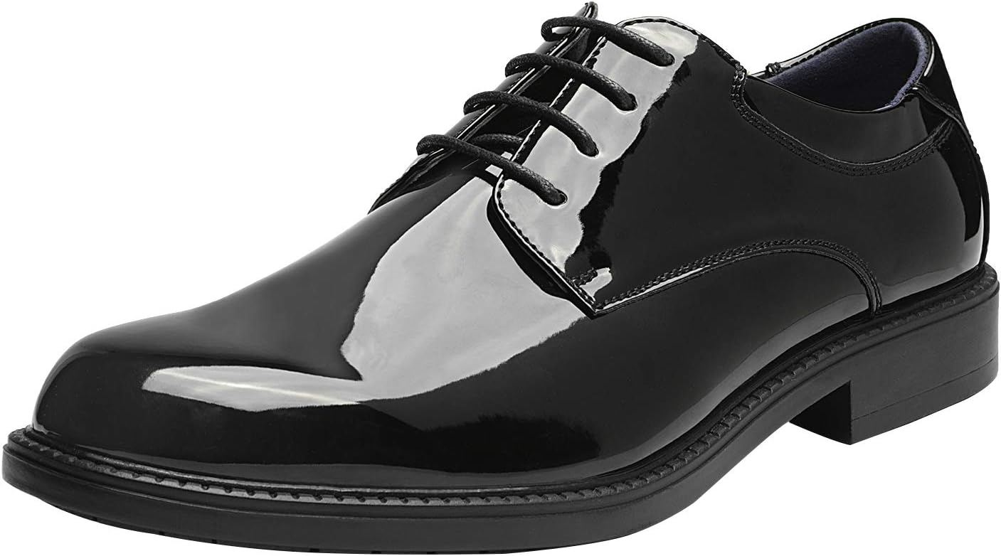 Bruno Marc Men’s Business Shoes Derby Lace-Up Shoes Suit Shoes Leather with Oxford Lining