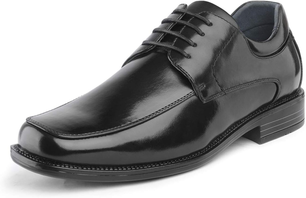 Bruno Marc Men’s Square Toe Classic Business Dress Shoes