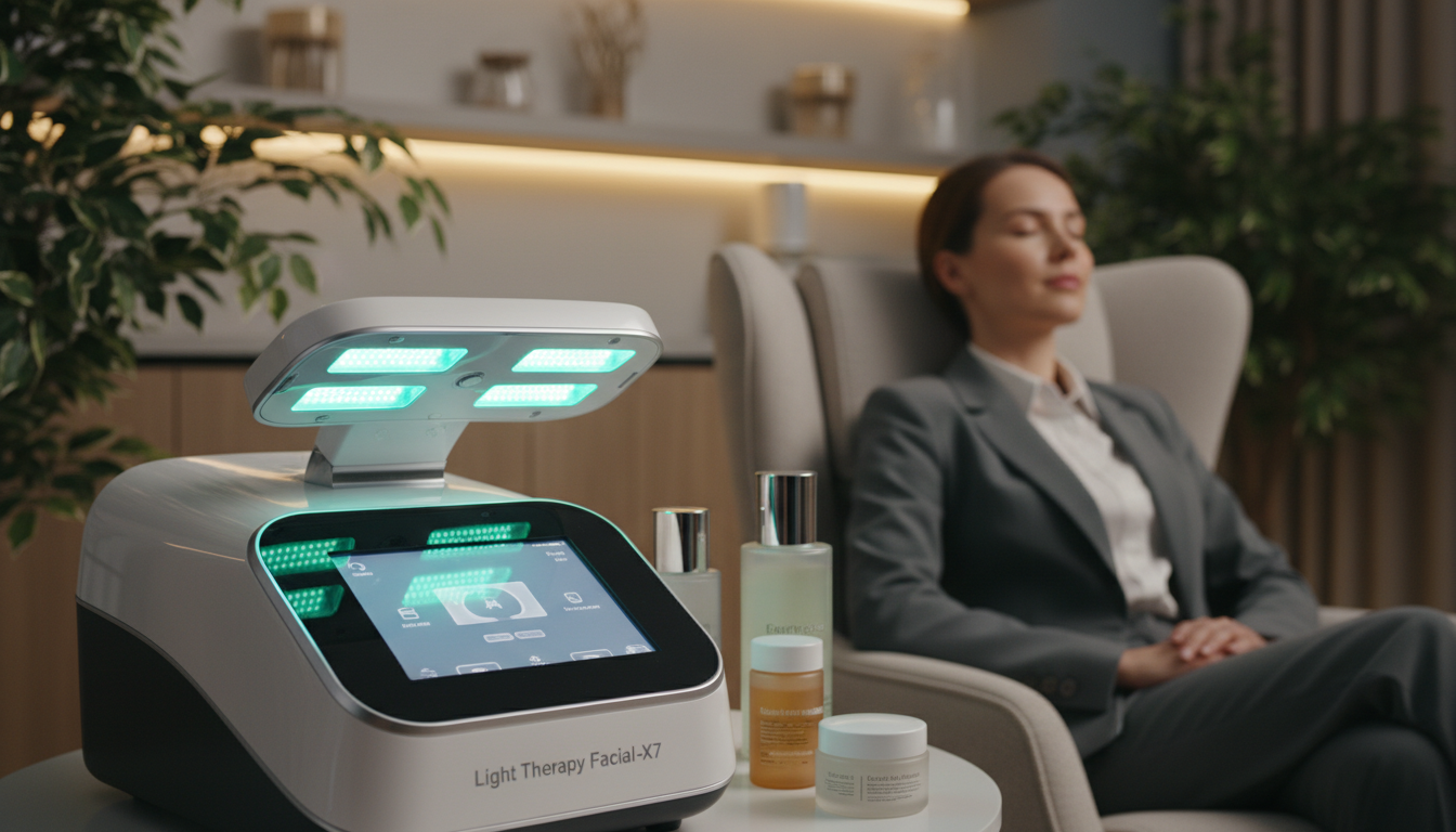 Light Therapy Facial-X7 Deliverable: Revitalize Your Skin