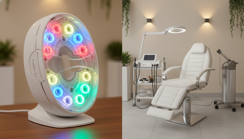 light therapy facial-x7 comparison