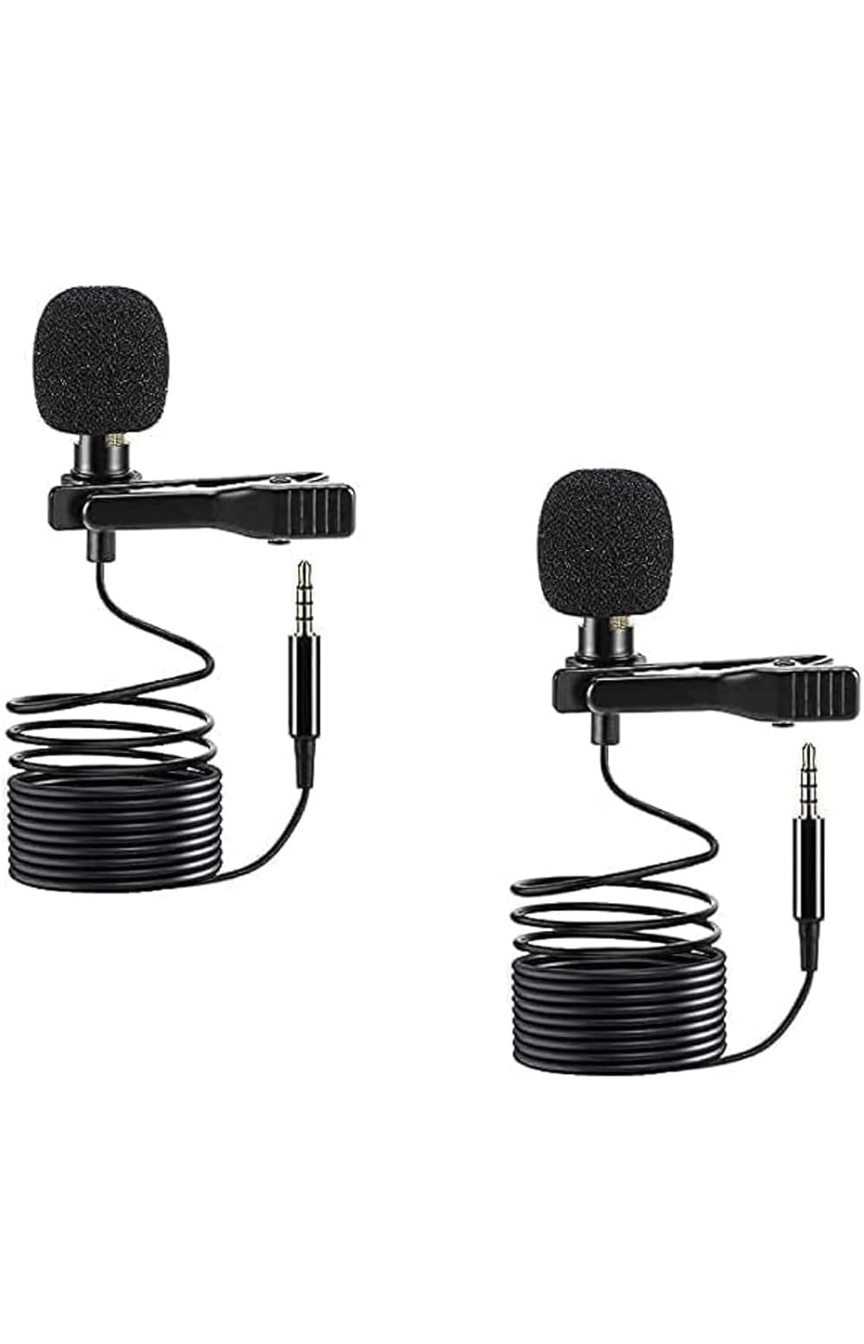 X Pro T5 Professional Collar Mic For Youtube Grade Lavalier Auxiliary Microphone Easy Clip On System ­ Perfect For Recording Voice/Video Conference/Podcast/I-Phone/Android