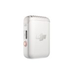 DJI Mic 2 Transmitter (Pearl White), Wireless Microphone with Intelligent Noise Cancelling, 14-Hour Internal Recording, 6-Hour Battery, Magnetic Attachment, Bluetooth Microphone, YouTube, Vlogging
