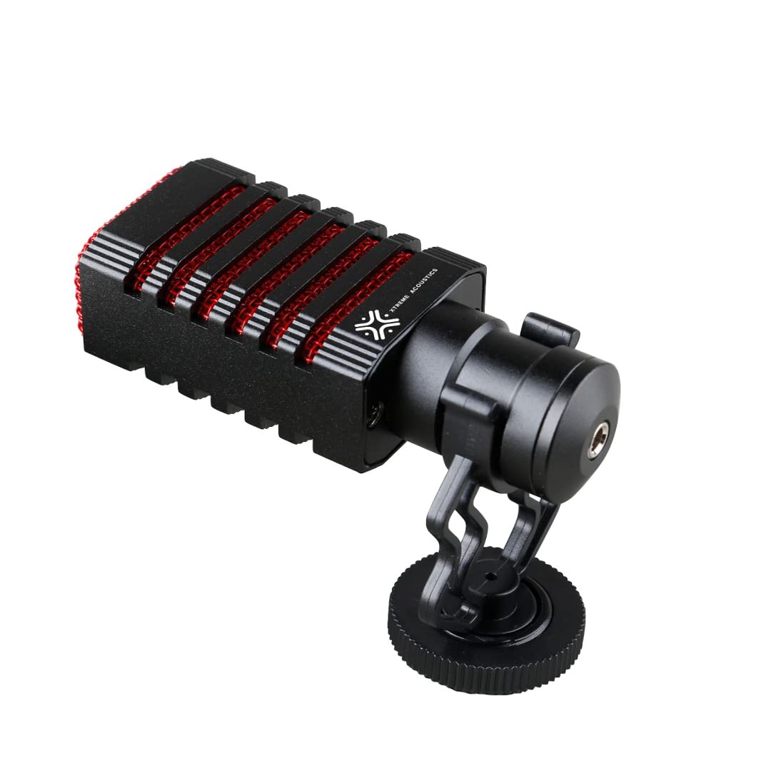 Xtreme Acoustics Shotgun Mic All-in-one Youtuber Vlogging Kit with Mini Tripod Stand, Slefie Light (KAD-SGM-02)