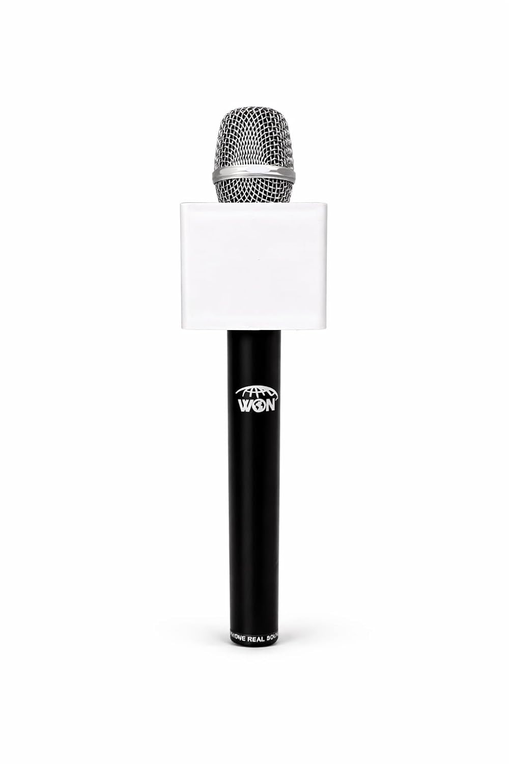 WON Professional Device-Less Media Microphone | Plug & Play Mobile Interview Mic | Crystal Clear Voice Recording | Type-C/Lightning Support | Ideal for News, YouTube & Vlogging WN-T40 Pro
