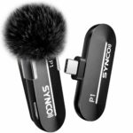 SYNCO Wireless Lavalier Microphone, USB-C Wireless Microphones for iPhone 15, Andriod Phone, P1XT Professional Lapel Mic for Tiktok, YouTube, Streaming, Vlog Video Recording, for Type-C Devices