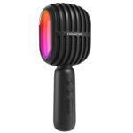 DIGIMORE Wireless Bluetooth Karaoke Microphone with 10W Speaker | Portable Handheld Mic | RGB Lights | Bluetooth 5.3 | Recording Support | Type-C Charge | Ideal for Singing, Parties & Kids (D-1300)